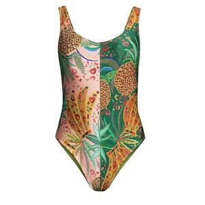 FARM RIO Mixed Fruit One Piece Swimsuit